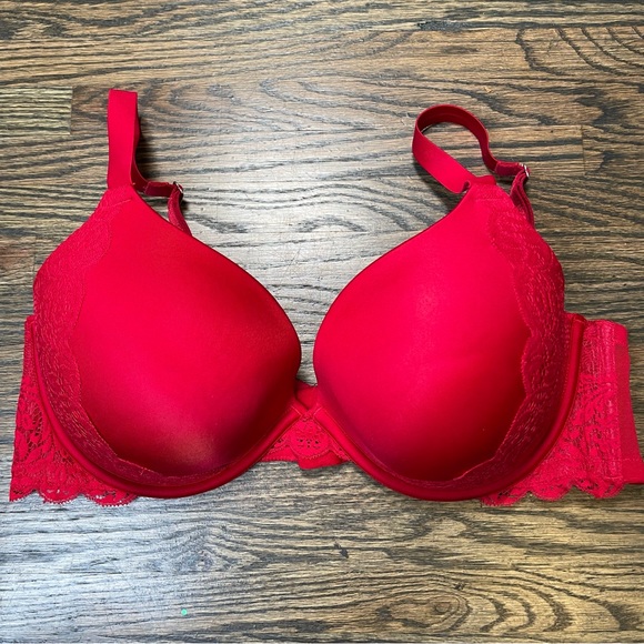 Ambrielle Intimates & Sleepwear Ambrielle Red Full Figure Underwire